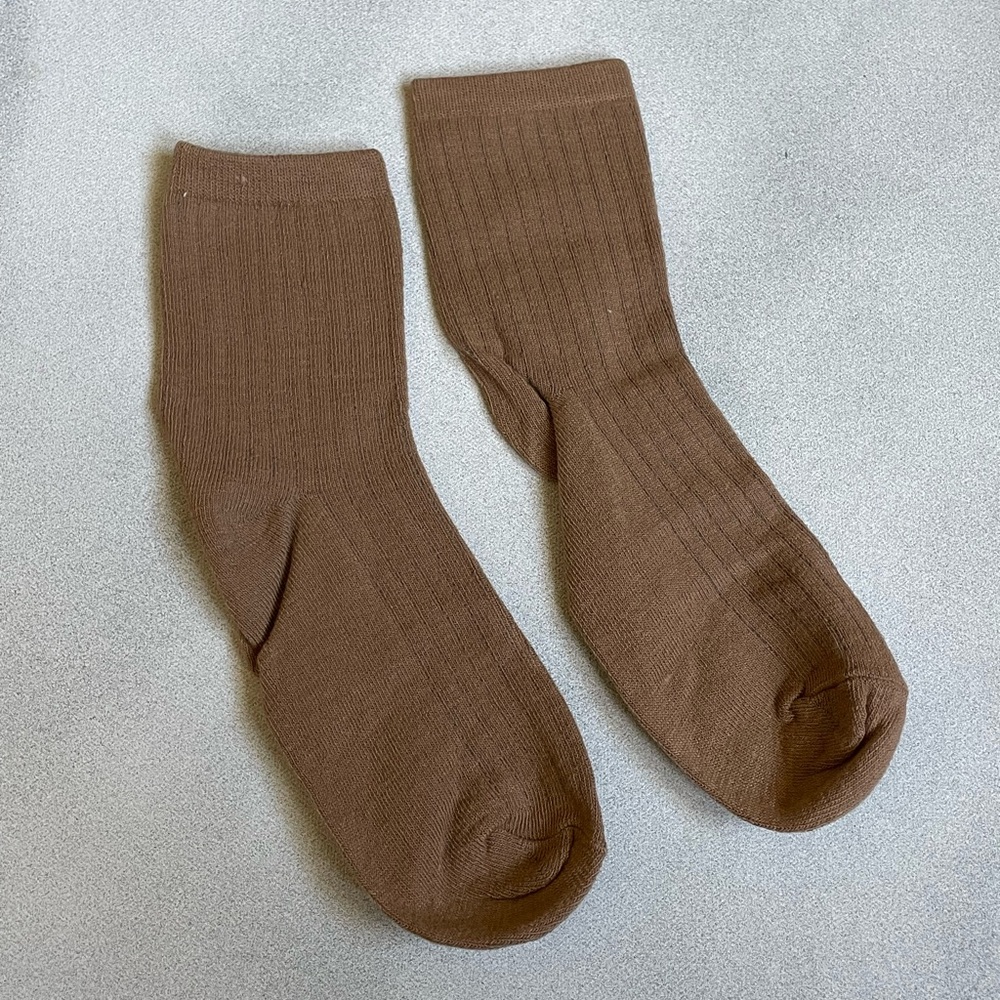NEW Men’s Low-cut Ankle Socks (Brown, Onepair/Onesize)
